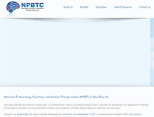Tablet Screenshot of npbtc.com